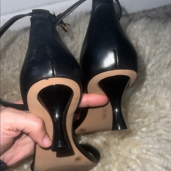 Vince Camuto Vinkely Square Toe Kitten Heel Sandal - Picture 5 of 7